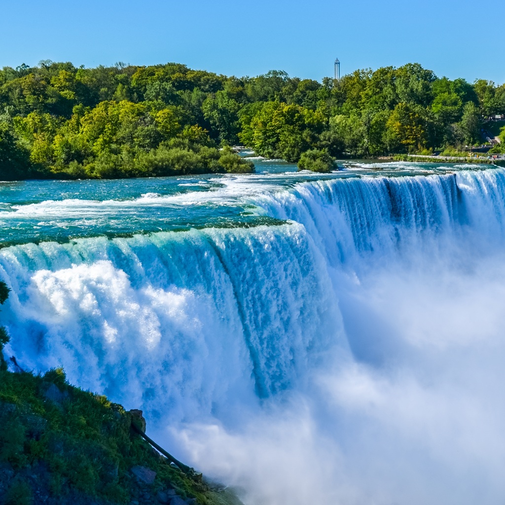 niagara falls in buffalo city, US
